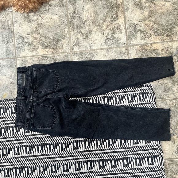 High Rise Black Denim Zara Jeans - Picture 2 of 6